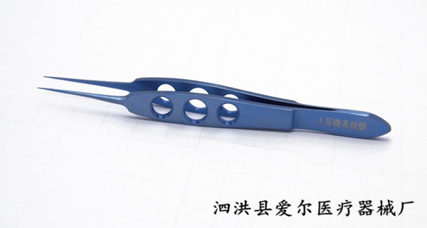 爱尔-显微系线镊/直平台/角平台/弯平台/爱迪生镊